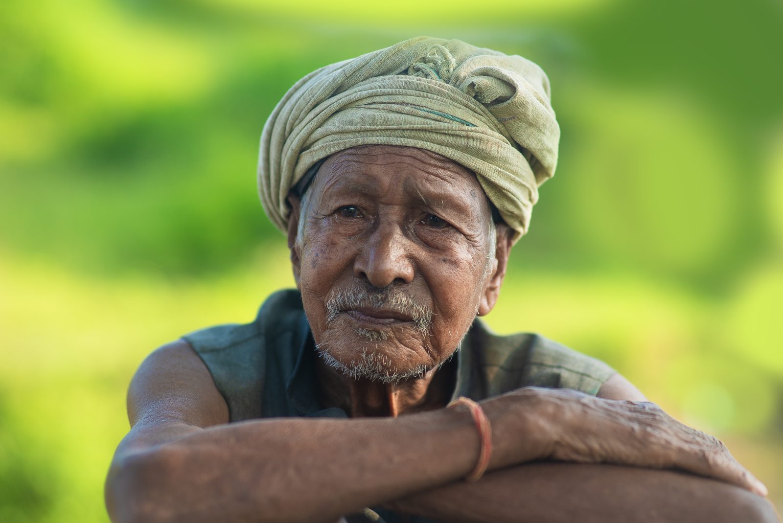 Portrait of a village elder